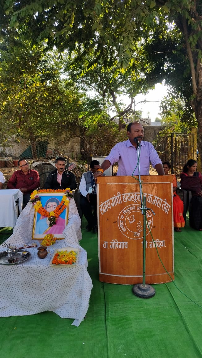 Founder delivering keynote speech at education summit